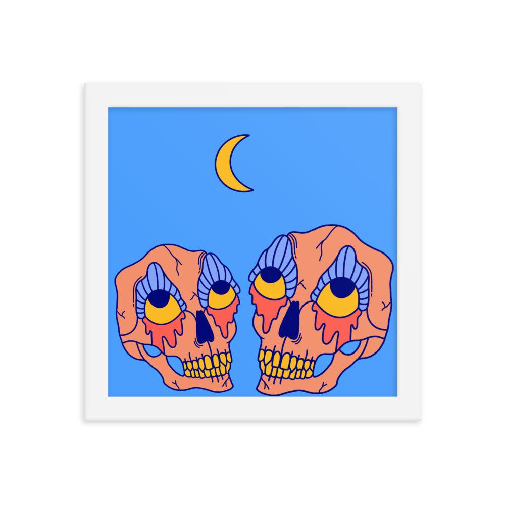 Skull Framed poster