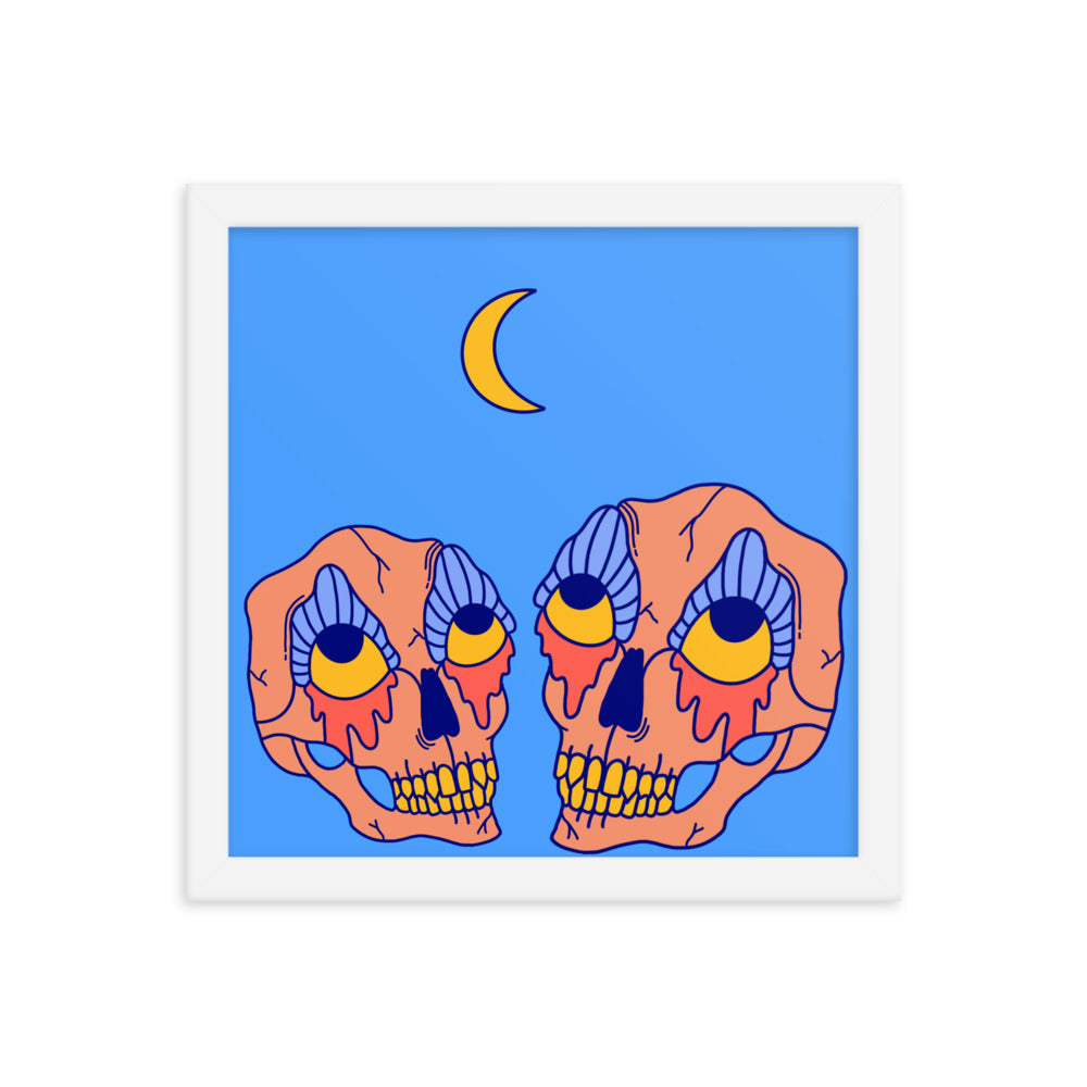 Skull Framed poster