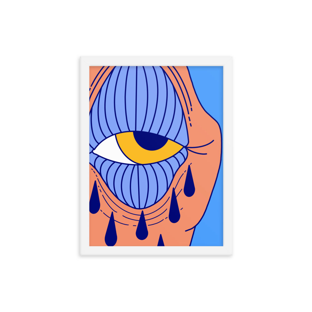 Cryin' Framed Art Print, 12" x 16"