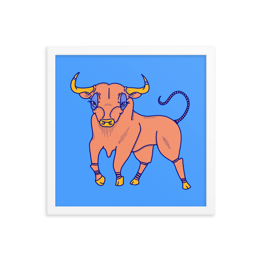 Taurus Framed Poster