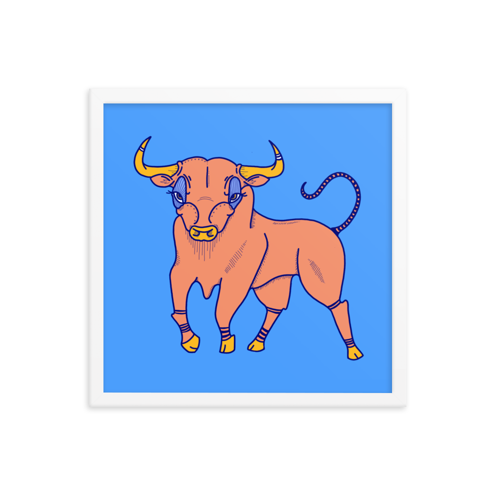 Taurus Framed Poster