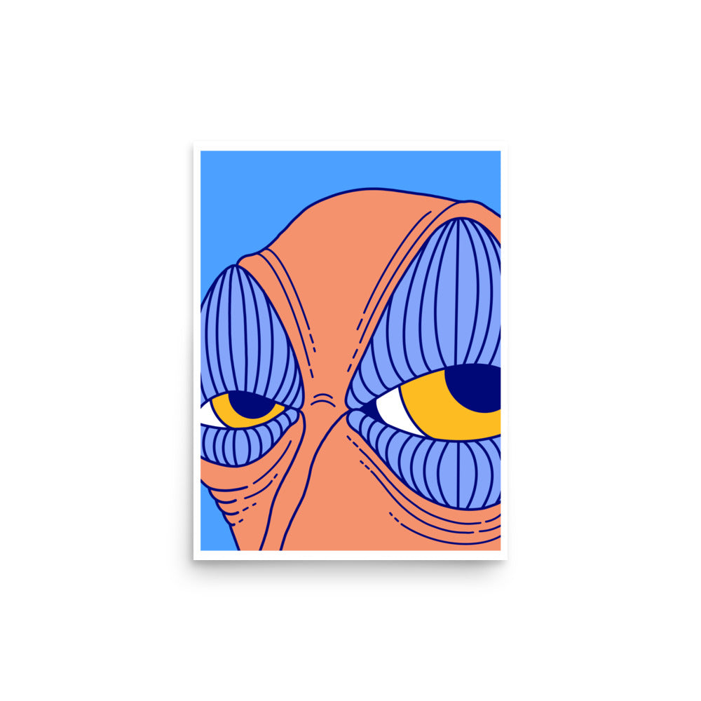I'm Lookin' At You Lookin' At Me Art Print, 12" x 16"