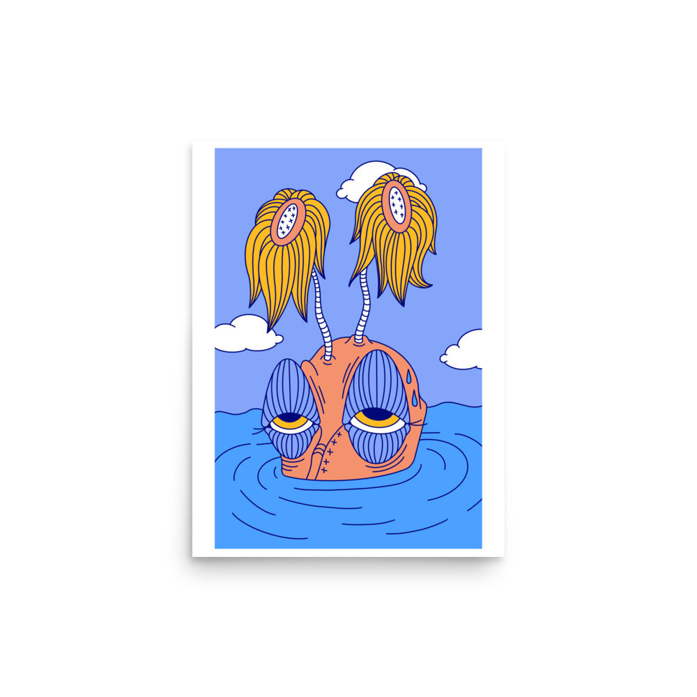 I'll Stay Art Print, 12" x 16"