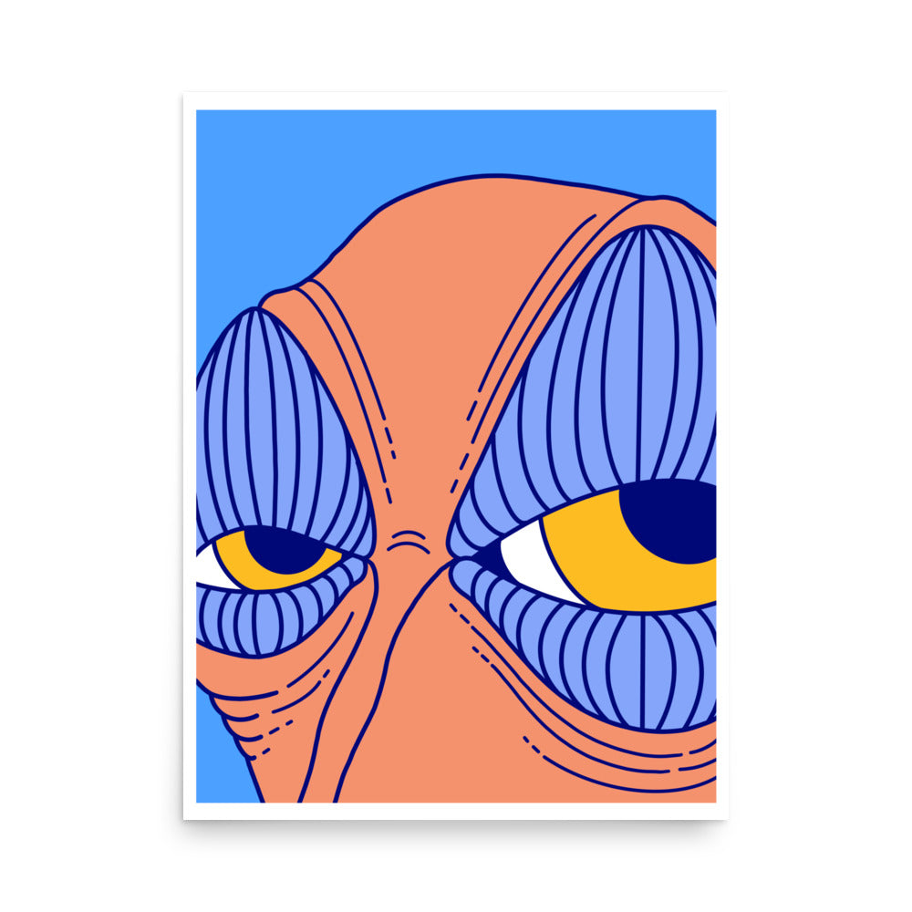 I'm Lookin' At You Lookin' At Me Art Print, 18" x 24"