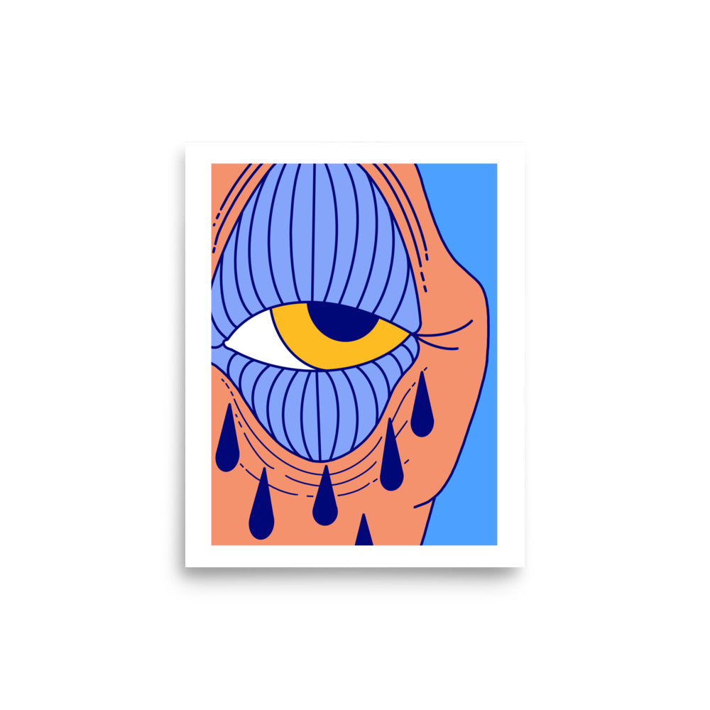 Cryin' Art Print, 8" x 10"