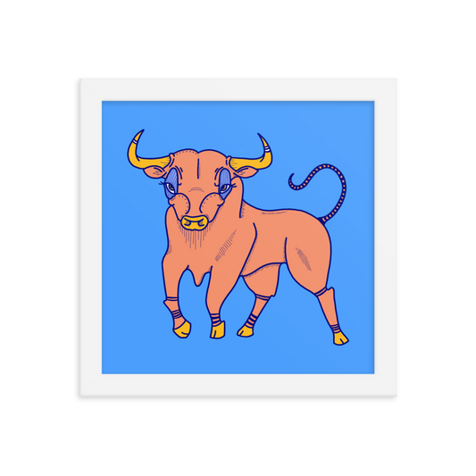Taurus Framed Poster