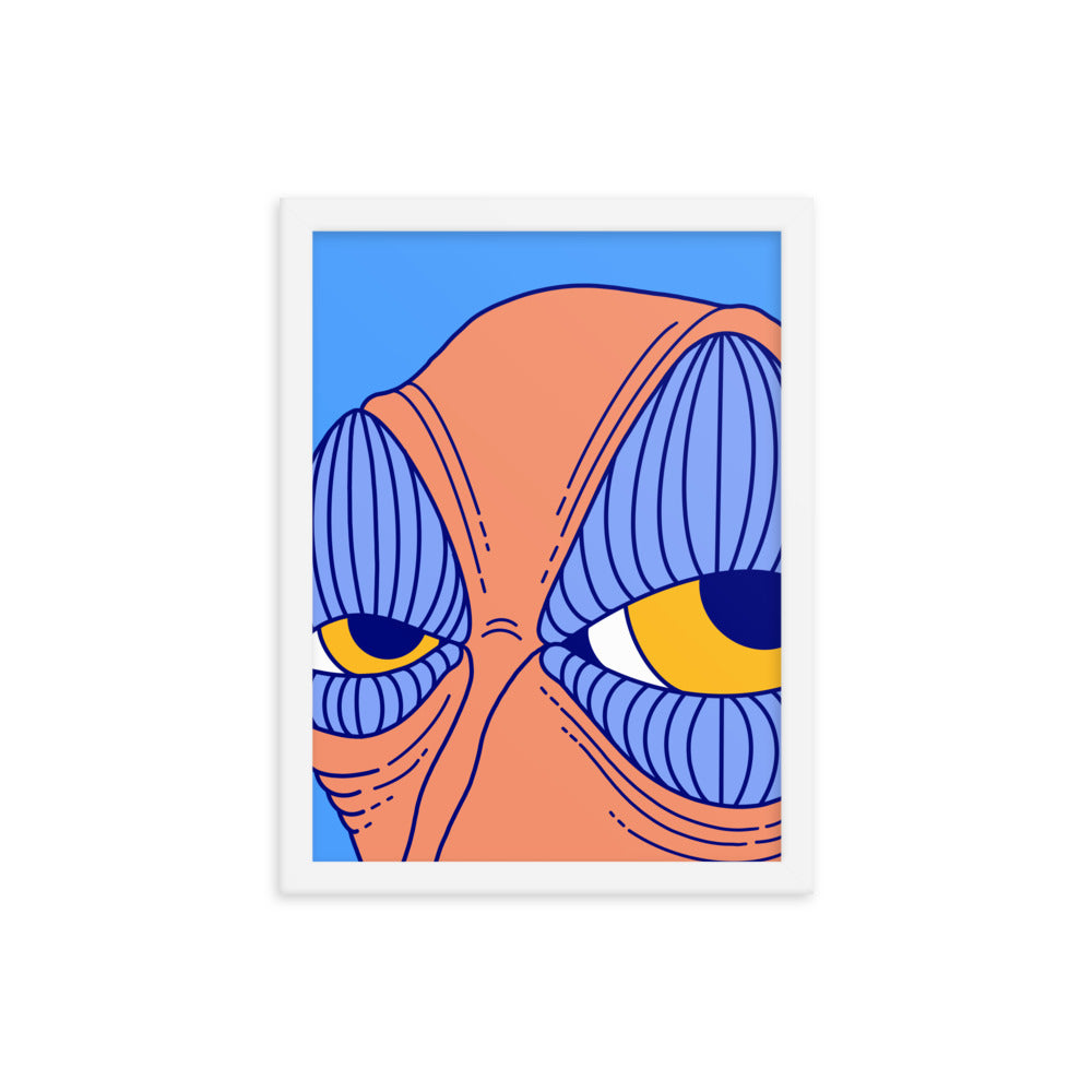 I'm Lookin' At You Lookin' At Me Framed Art Print, 12" x 16"