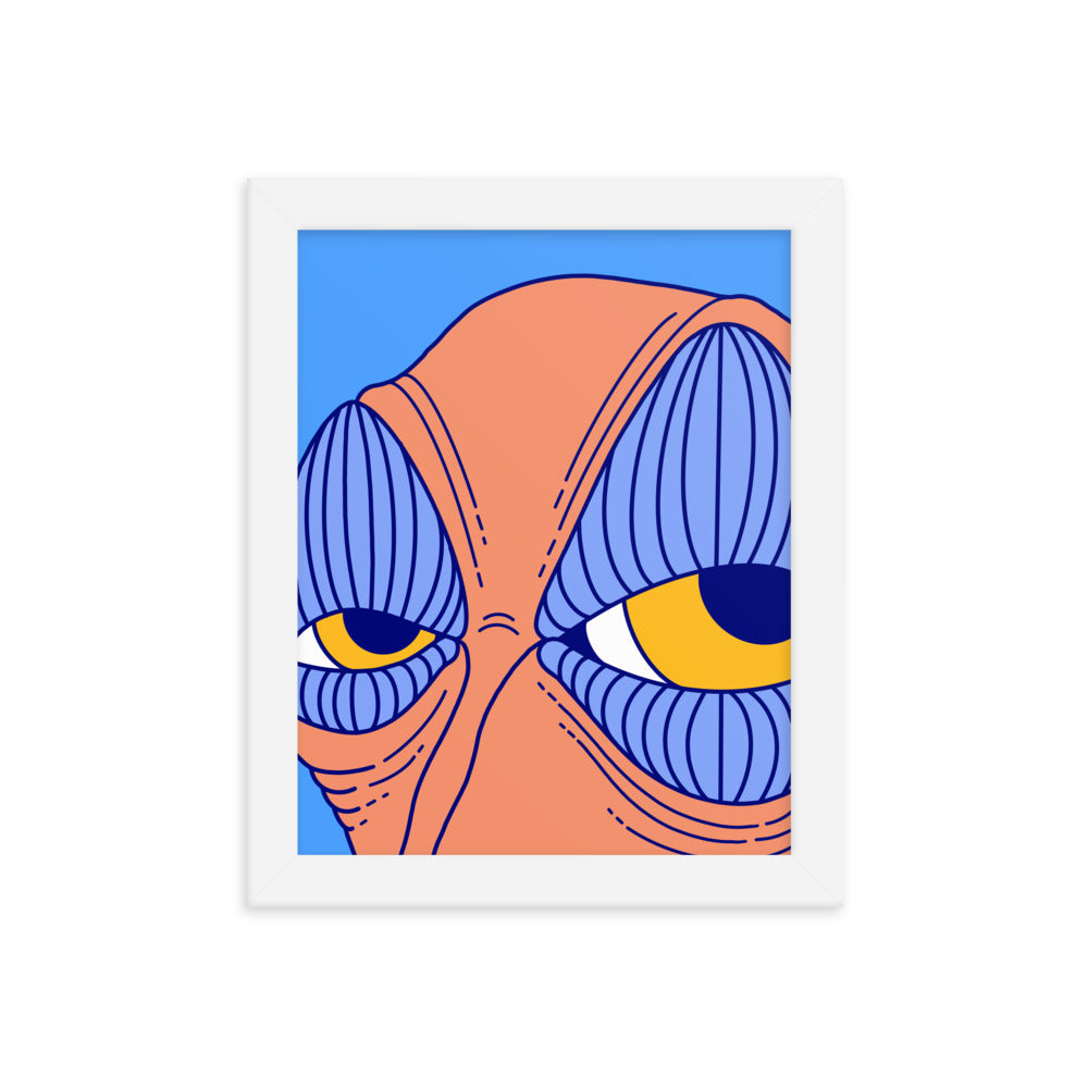 I'm Lookin' At You Lookin' At Me Framed Art Print, 8" x 10"