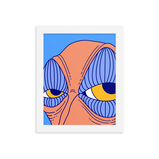 I'm Lookin' At You Lookin' At Me Framed Art Print, 8" x 10"