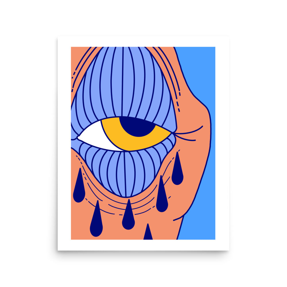 Cryin' Art Print, 16" x 20"