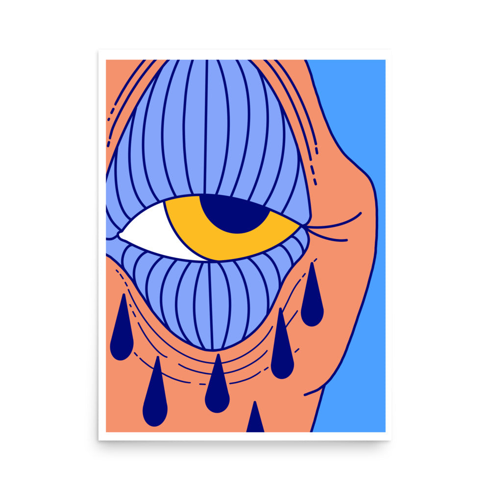 Cryin' Art Print, 18" x 24"