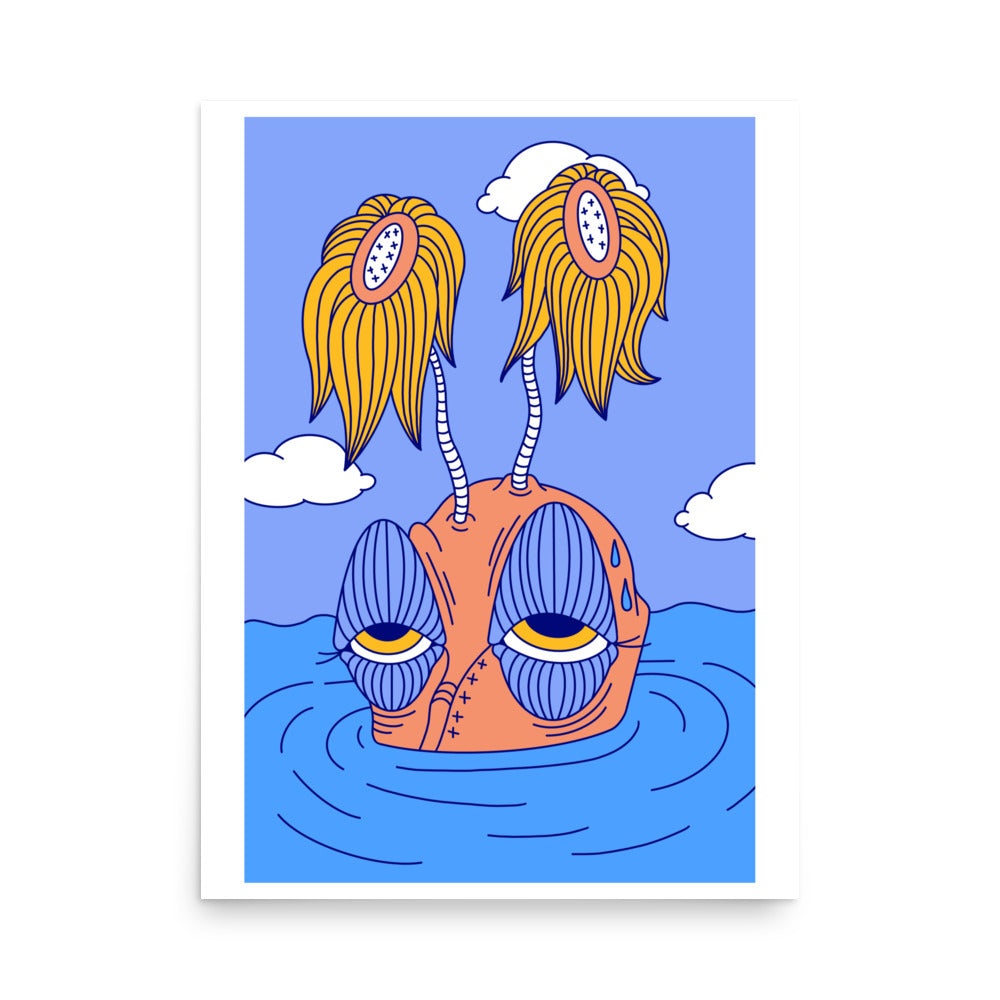 I'll Stay Art Print, 18" x 24"