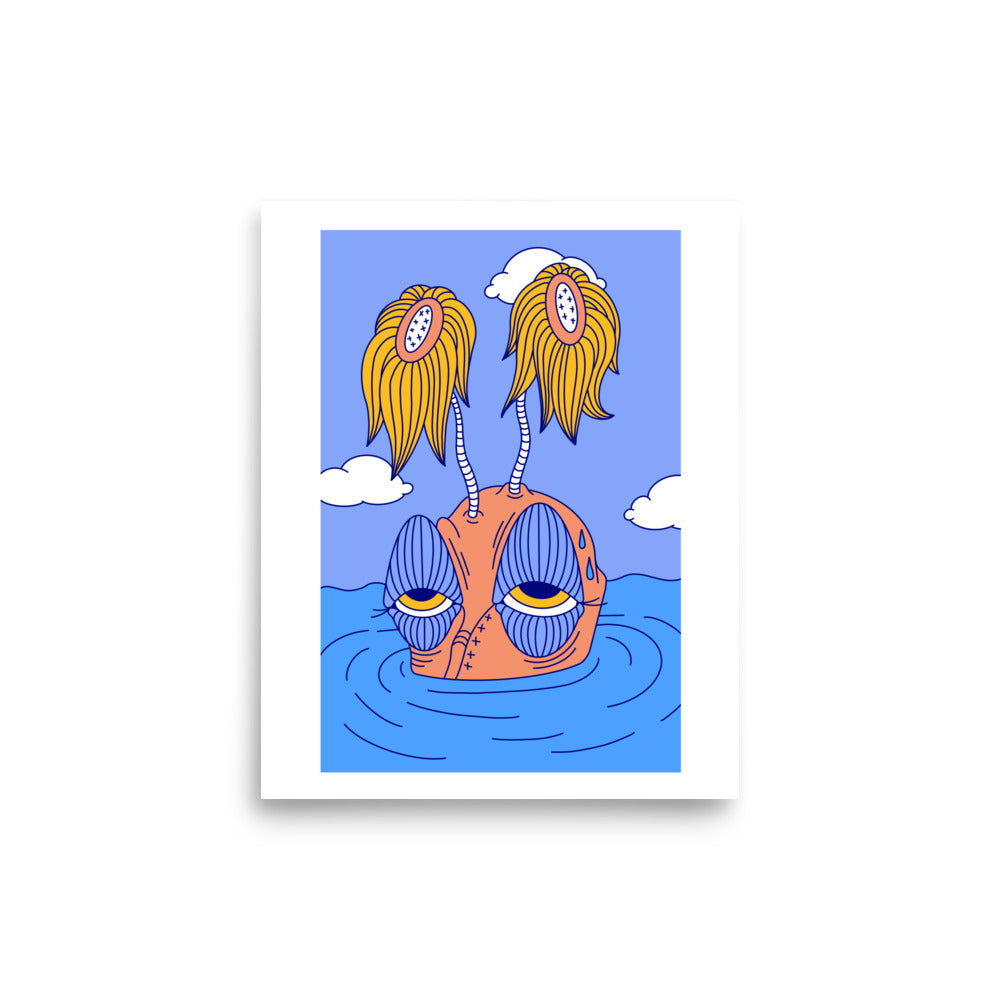 I'll Stay Art Print, 8" x 10"